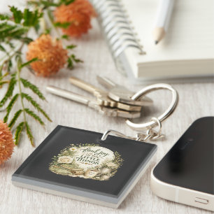 Porte-clefs Conception Inspirationnelle Cottagecore Florale Bo