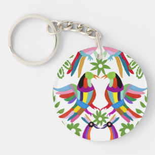 Porte-clefs Conception Otomi moderne III