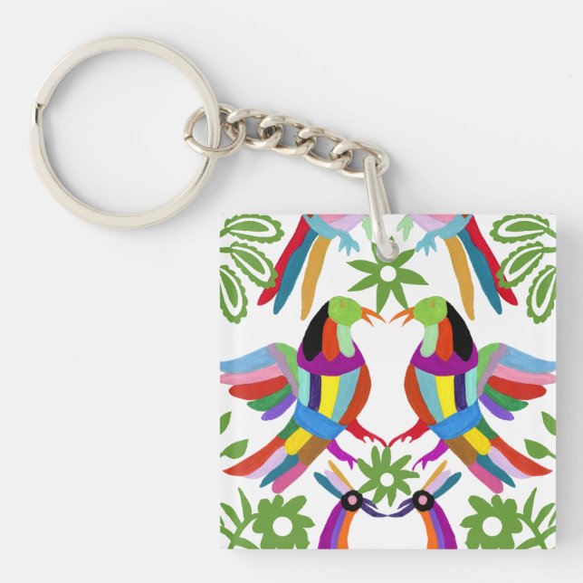 Porte-clefs Conception Otomi moderne III (Devant)