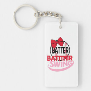 Porte-clefs Conception Sur Le Thème Du Baseball "Batter Batter