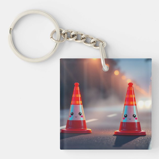 Porte-clefs Cônes mignons (Devant)