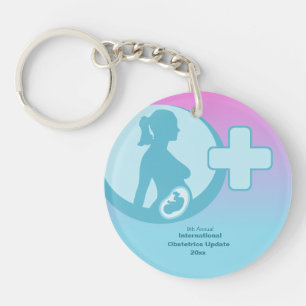 Porte-clefs Conférence Médicale sur l'obstétrique et la gynéco