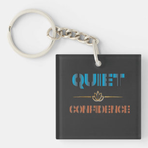 Porte-clefs Confiance Silencieuse