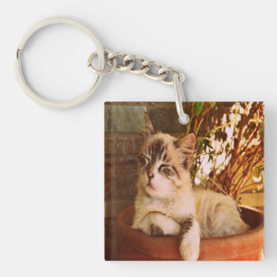 Porte-clefs Confort Sleepy Kitty