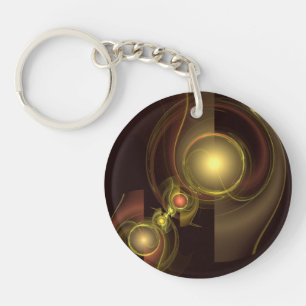 Porte-clefs Connexion intime Art Abstrait