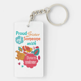 Porte-clefs Conscience de syndrome de Down