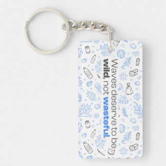 Porte-clefs Conservation des océans, Sauvons Nos Mers, Vagues
