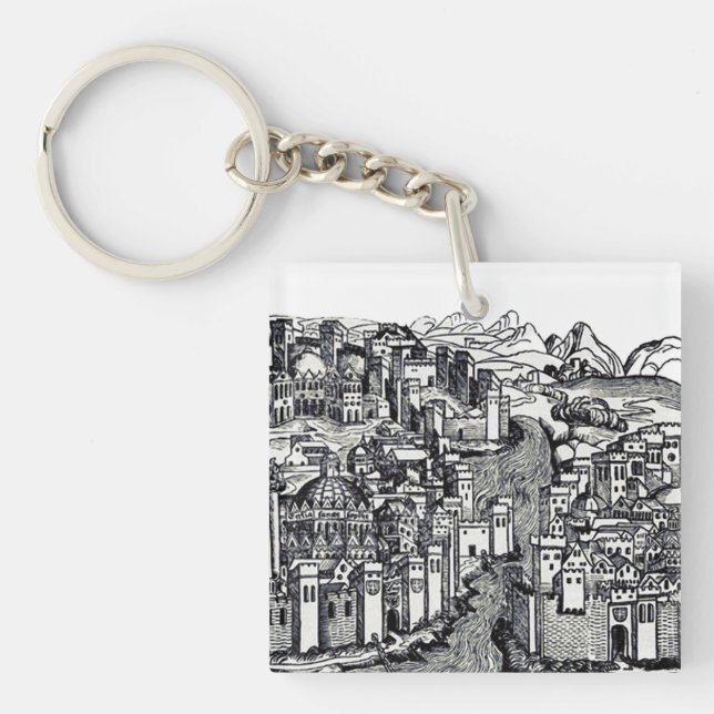 Porte-clefs Constantinople capitale de l'Empire romain (Devant)
