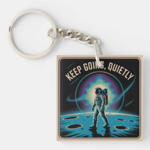 Porte-clefs Continuez, silencieusement