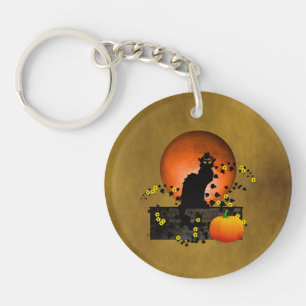 Porte-clefs Conversation Noir Thanksgiving