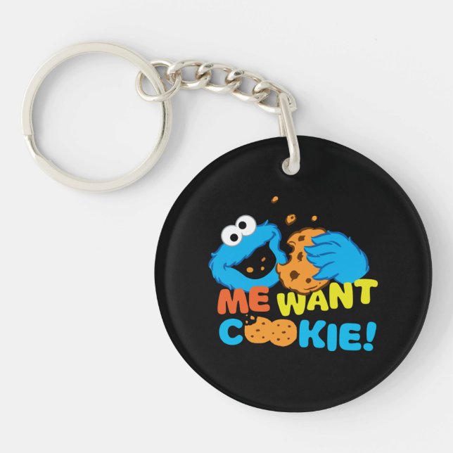 Porte-clefs Cookie Wants Cookie (Devant)