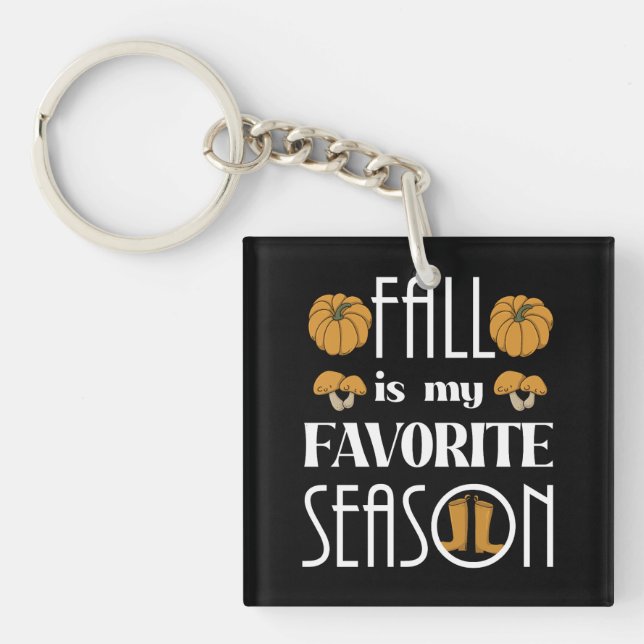 Porte-clefs Cool Automne (Devant)