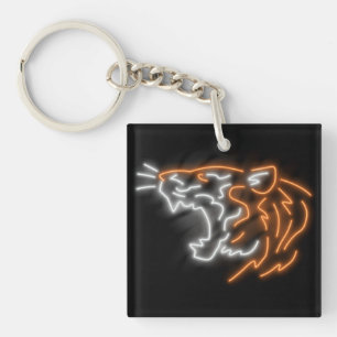 Porte-clefs Cool Neon Tiger