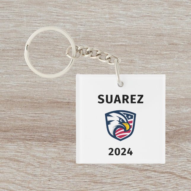 Porte-clefs Cool patriotique Francis Suarez Porte - clé 2024 (Créateur téléchargé)
