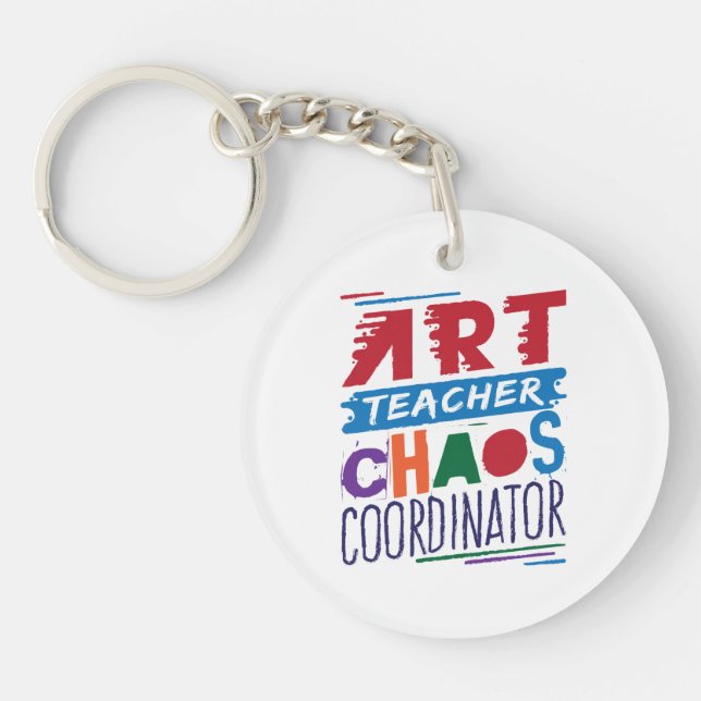 Porte-clefs Coordinateur du Chaos des professeurs d'art (Devant)