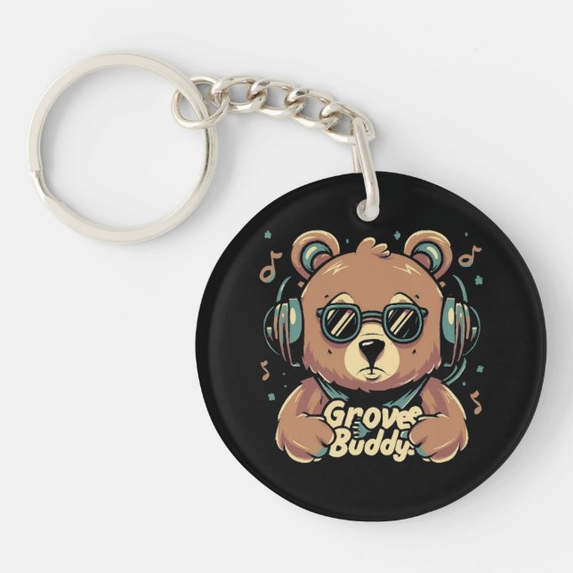 Porte-clefs Copain de groove (Devant)