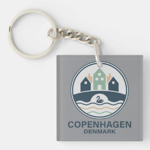 Porte-clefs Copenhague Danemark Europe