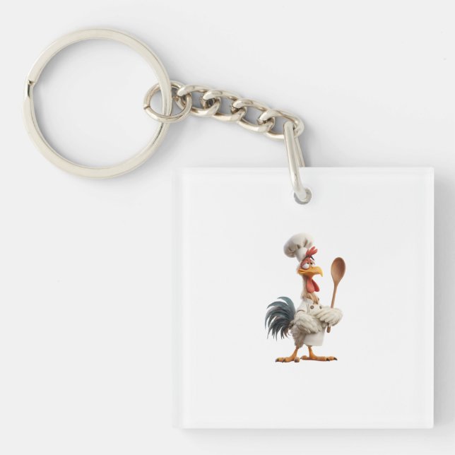 Porte-clefs Coq (Devant)