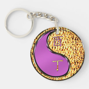 Porte-clefs Coq de feu