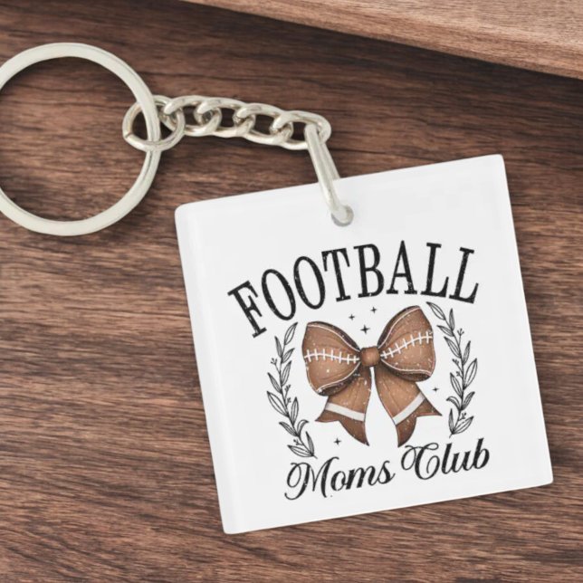 Porte-clefs Coquette Jour de football Moms Club (Créateur téléchargé)
