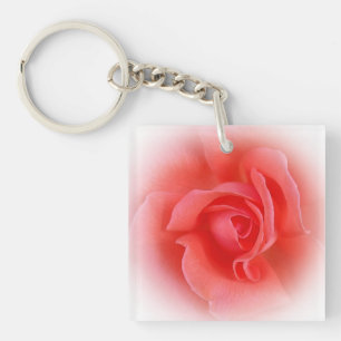 Porte-clefs corail rose rose