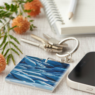 Porte-clefs Corde bleue