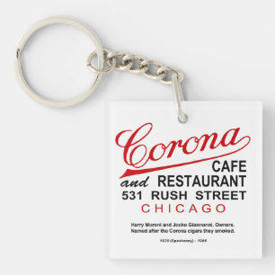 Porte-clefs Corona Cafe and Restaurant, Chicago, IL