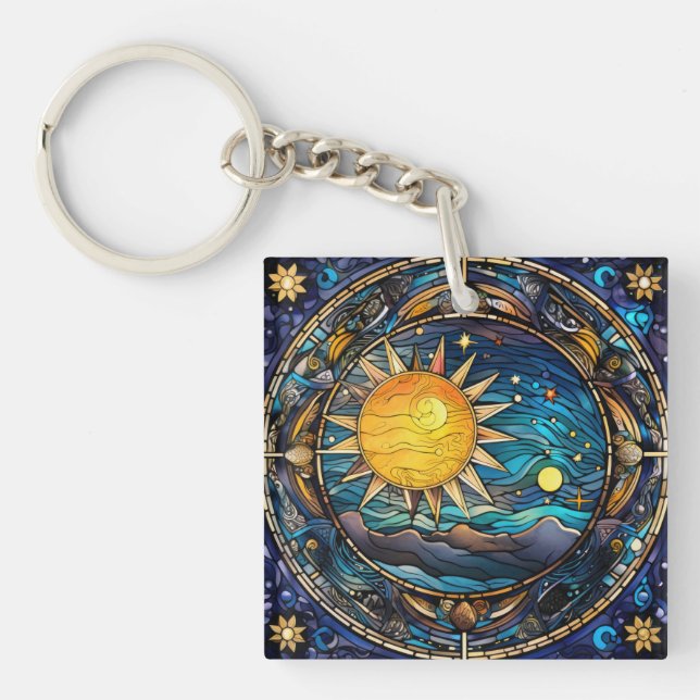 Porte-clefs Corps céleste Porte - clé (Devant)