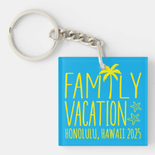 Porte-clefs Correspondance de groupe de vacances sur plage per