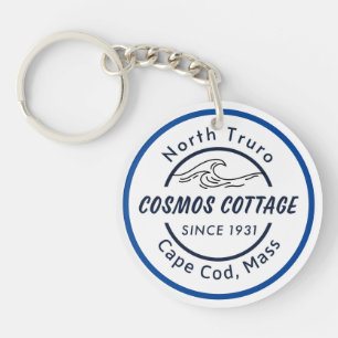 Porte-clefs Cosmos Cottage Porte - clé avec logo et photo