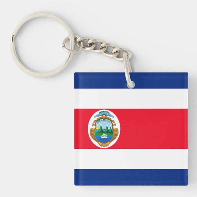 Porte-clefs Costa Rica (Devant)