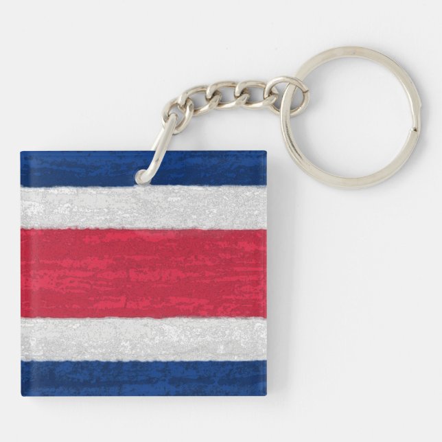 Porte-clefs Costa Rica (Dos)