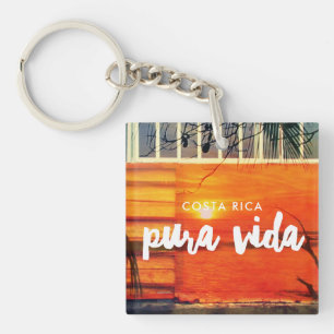 Porte-clefs Costa Rica Beach Pura Vida Souvenir