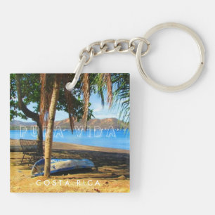 Porte-clefs Costa Rica Beach Souvenir