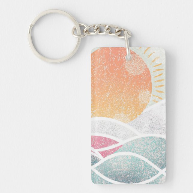 Porte-clefs Côte/Plage/ensoleillé  (Devant)
