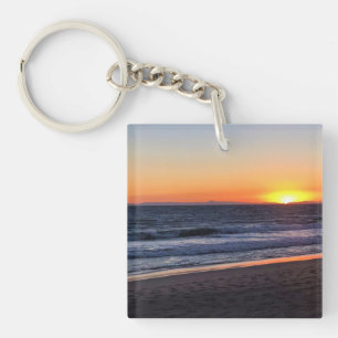 Porte-clefs Coucher de soleil à Newport Beach, Californie