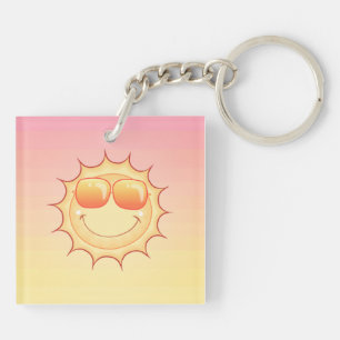 Porte-clefs Coucher du soleil