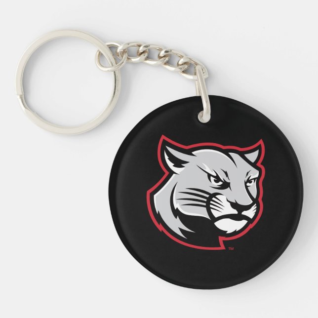 Porte-clefs Cougars de SIUE (Devant)