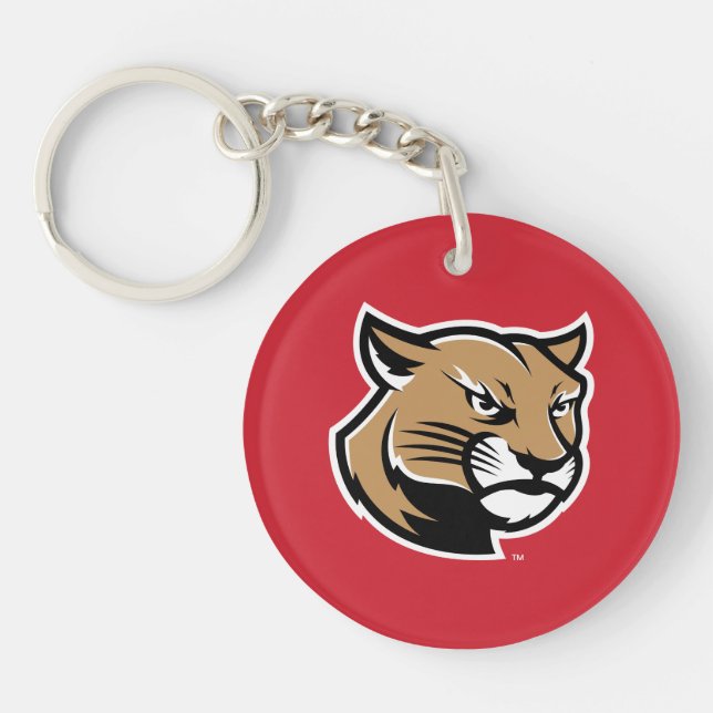 Porte-clefs Cougars de SIUE (Devant)