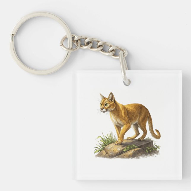 Porte-clefs Couguar (Devant)