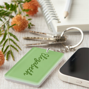 Porte-clefs Couleur solide Pistachio