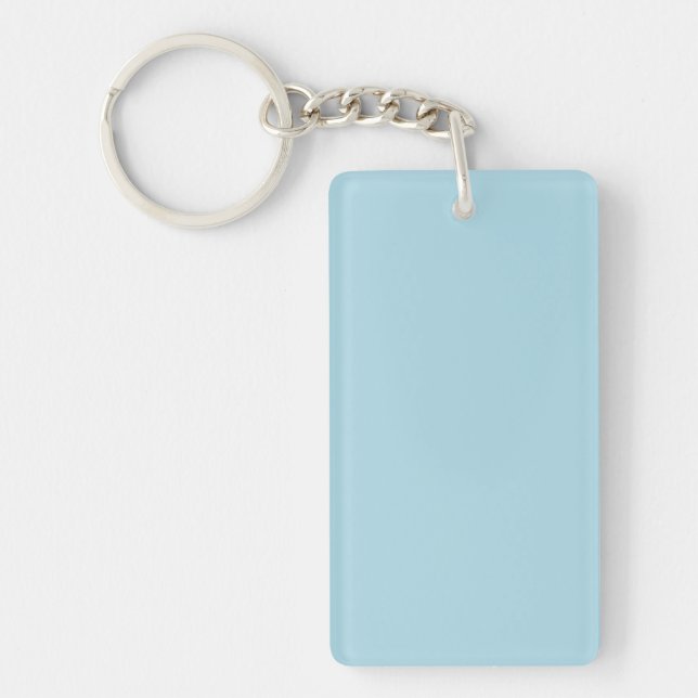 Porte-clefs Couleur uni bleu clair (Devant)