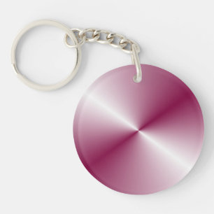 Porte-clefs Couleur violet rose Élégant Modèle blanc person
