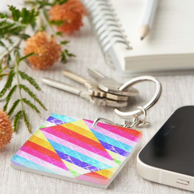 Porte-clefs couleurs (Devant Droit)