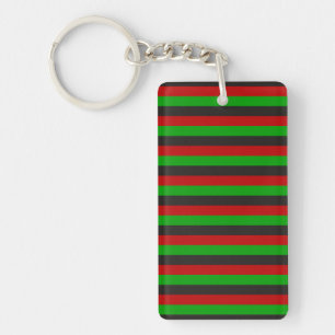 Porte-clefs couleurs drapeau afghanistan bandes pays symbole p