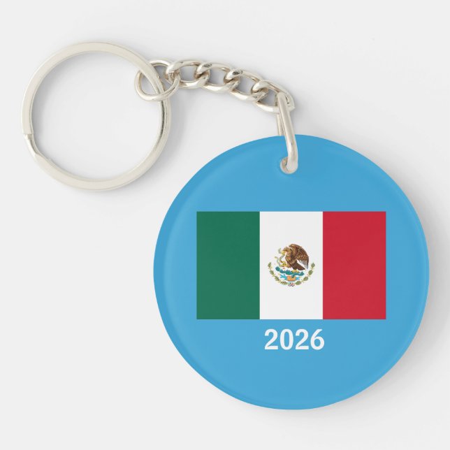 Porte-clefs Coupe du Monde 2026 (Devant)