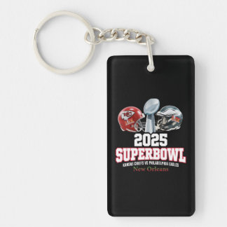 Porte-clefs Coupe du Super Bowl 2025