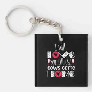 Porte-clefs Couple Art Je T'Aimerai