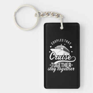 Porte-clefs Couples Qui Croisent Ensemble Restent Ensemble