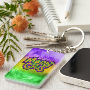 Porte-clefs Couronne festive de SlipperyJoe thème Mardi Gras r